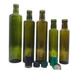 Clear High End Olive Oil Glass Bottle 500ml 330ml 250ml Sizes For Oil Packaging