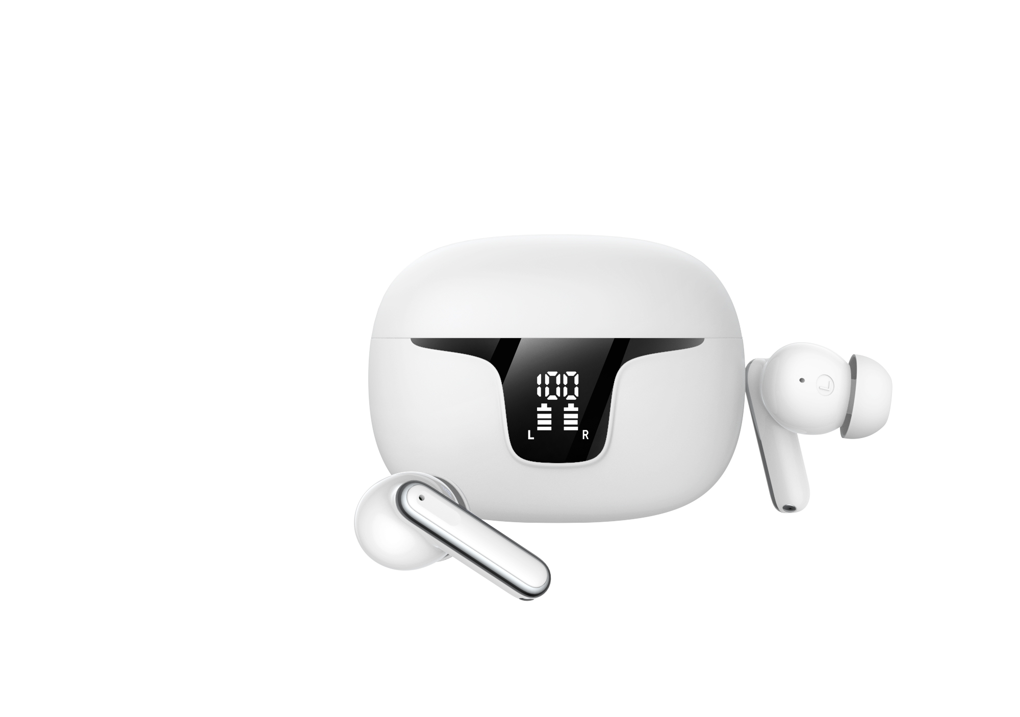 Private Mold Two Mic TWS Earphones for Noise Cancelling and HD Voice in In Ear Sports