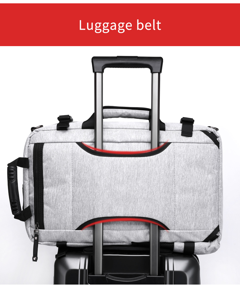 Brand new design custom logo multifunctional men business travel bag anti theft waterproof Laptop Backpack
