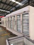 Three Door Vertical Glass Door Display Freezer 1138L