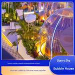 Leisure Facilities Internet Celebrity Bubble Room Glass House Outdoor Restaurant