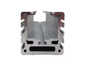Quality Factory Custom Direct Sales Metal Aluminum U-slot Frameless Glass Railing Floor Groove Aluminum Profile wholesale