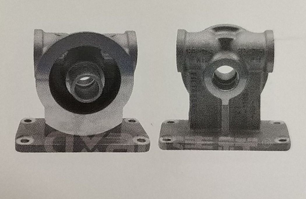 Lubricating Oil Filter Head Diesel Engine Spare Parts Long Service Life