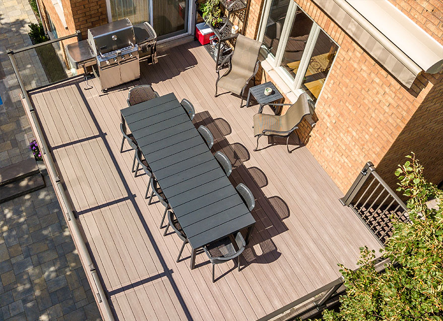 2023 Coextrusion Flooring Outdoor WPC Decking PVC Flooring Better Than Wpc Composite Deck