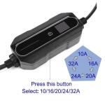 16A 32A Mode 2 AC EV Charger 7KW EVSE Electric Vehicle Car Charger Type 2