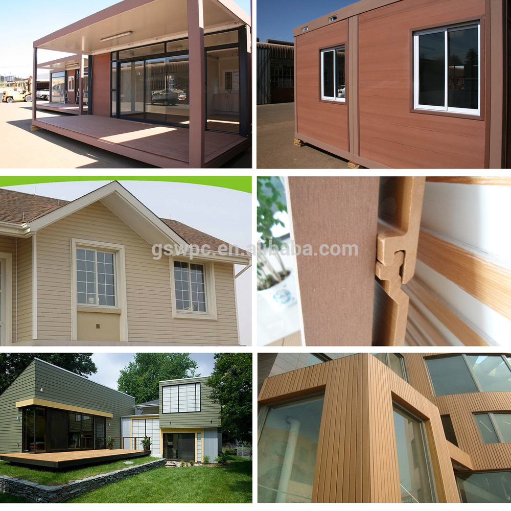 Durable Pest Resistant 3d Wall Cladding Panels Outdoor Composite Wood Flooring 146 X 20mm