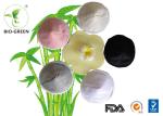 Organic Round Bamboo Breast Pads , Waterproof Thin Bamboo Cloth Pads