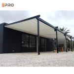 Outdoor Aluminum Frame Pvc Awning Sunshade Waterproof Retractable Roof Awning