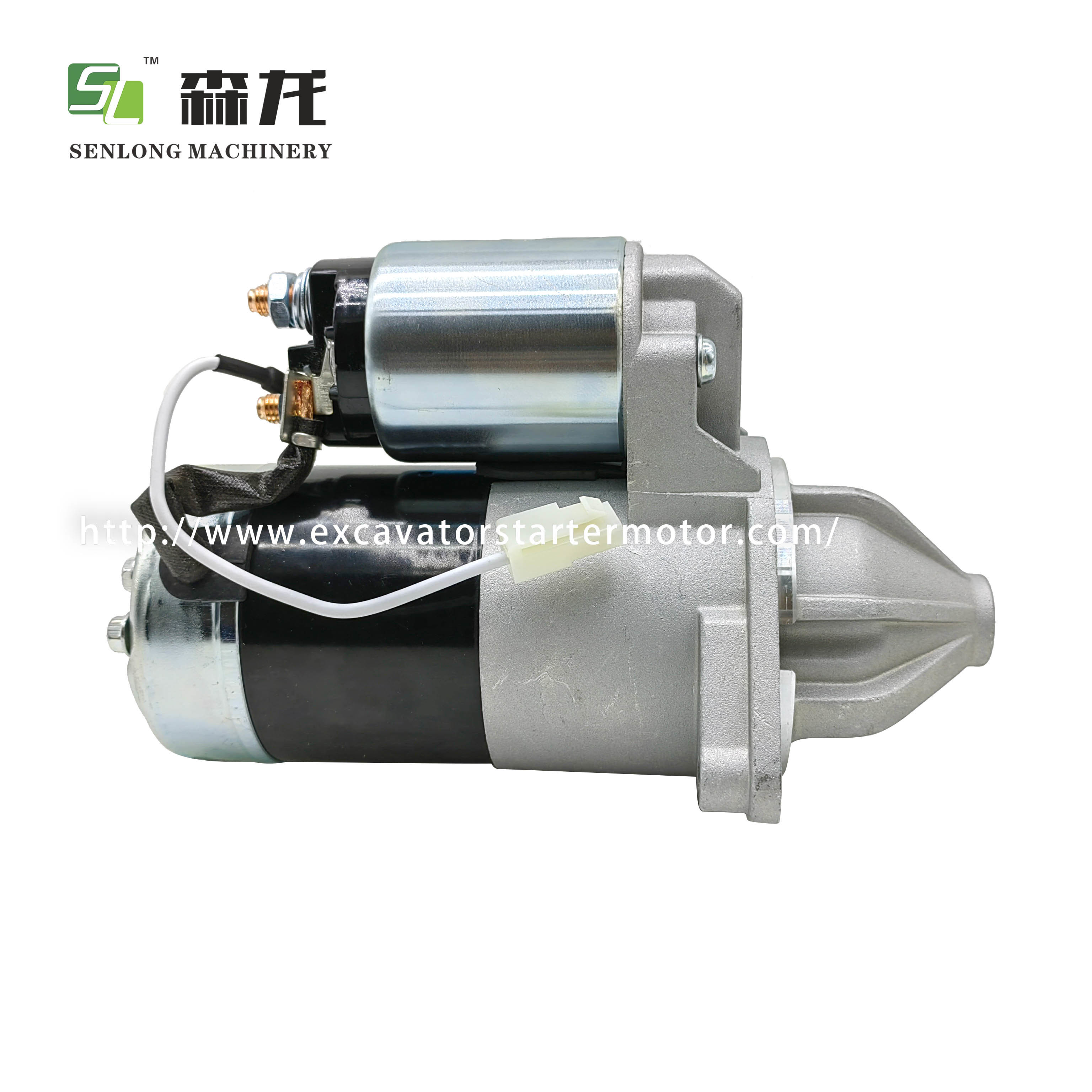 Excavator Starter Motor For Kubota 12V 8T 0.9KW M000T71981 M000T90281 M000T90282 6C14059210 6C14059211 6C14059212