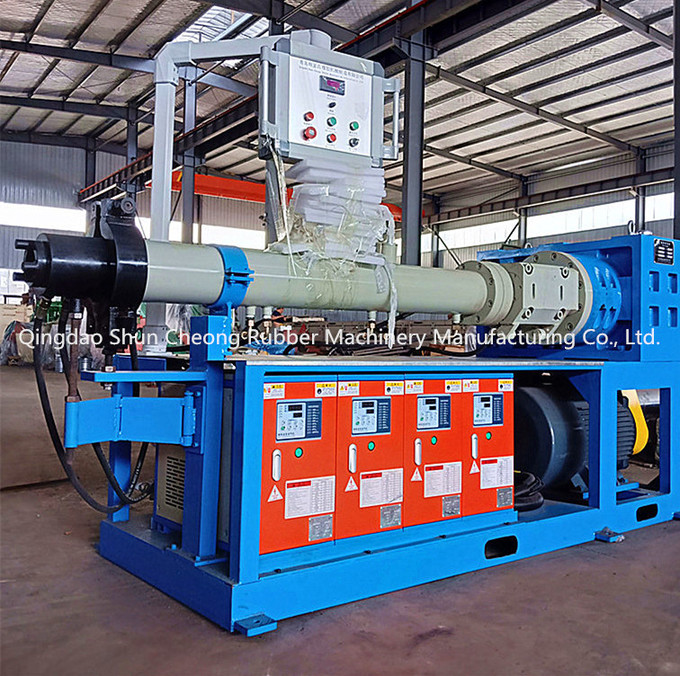 Automatic XJL-250 Type Rubber Extruder Machine / Rubber Strip Extruding Machine