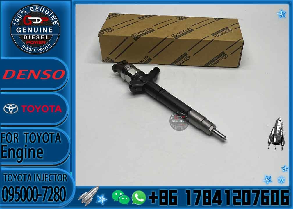 Common Rail Injector 0950007280 095000 7280 Diesel Injection Pump 095000-7280 for Toyota