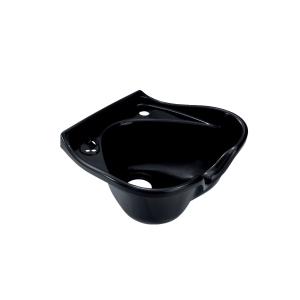 Quality Black Ceramic shampoo bowl wash basin for beauty wholesale