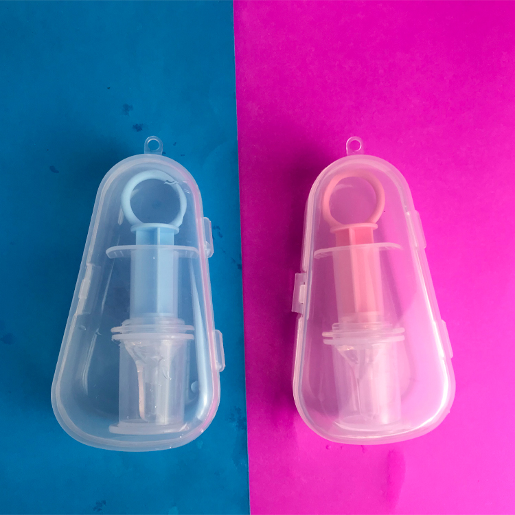 Wholesale Baby Feeding Product Pink Bpa Free Baby Medicine Feeder Medicine Dispenser