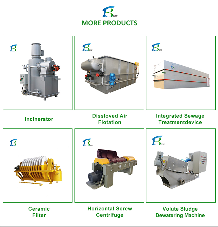 All Kinds Of Sewage Discharge Standard Pretreatment Equipment with Water Filter Parts