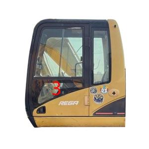 Quality CAT CATERPILLAR Cab Glass FCC Windshield Tempered Glass Left Door Lower Position NO.3 wholesale