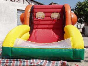 Quality Inflatable Amusement Park With Basketball Game For Rent / Entertainment wholesale