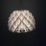 Fish Skin Ball Pendant Light Shade D250mm Polypropylene OEM