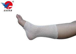 Quality Washable First Aid Medical Equipment For Ankle , Medical Elastic Tubular Net Bandage wholesale
