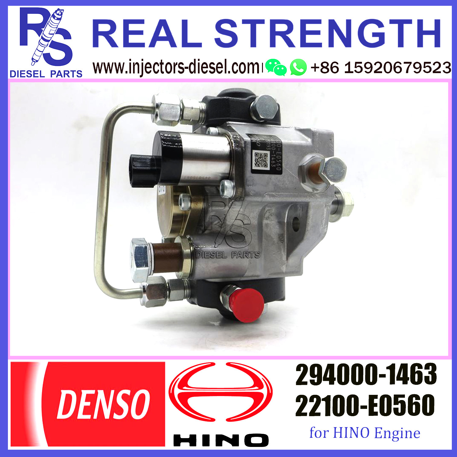 DENSO HP3 Diesel Engine Fuel Pump 294000-1461 294000-1462 294000-1463 22100-E0560
