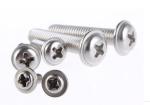 Flanged Stainless Steel Machine Screws M4 Good Chemical Resistance