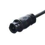 Certified DIN VDE 0620/EN 50075 1990 Insulated Rubber Cable Euro 16A 3 Pin Plug