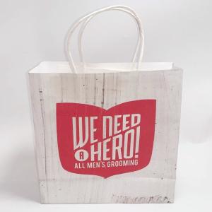 Quality Custom Printed Paper Grocery Bags White Kraft Paper Kraft Gift Bags Foldable wholesale