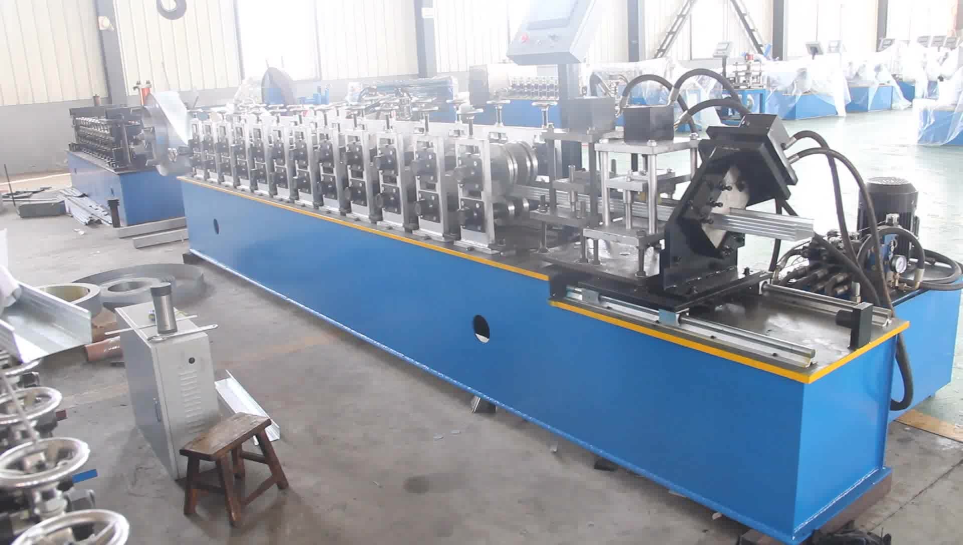 Structural Drywall Steel Frame Roll Forming Machine Automated Production Lines