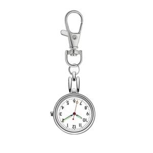 Quality Nurse Pocket Watches Key Chain Luminous for the aged Pointer Hanging Watches Quartz Movt wholesale