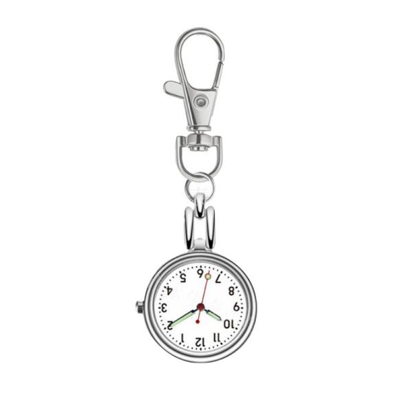 Nurse Pocket Watches Key Chain Luminous for the aged Pointer Hanging Watches