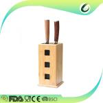 Kitchen houseware bamboo material bamboo knife holder for sale