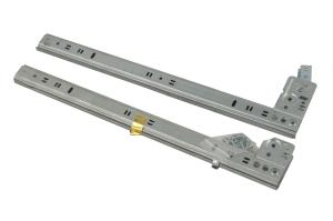 Quality Bedroom Furniture Drawer Tracks , Compact Metal Drawer Glides Lightweight wholesale