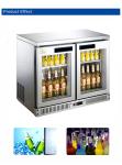 180L Bar Air Cooled Refrigerator Fan Cooling R134a Refrigerant for Hotel and