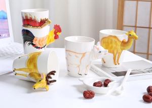 Quality 9cmx11cm 3D Ceramic Mugs wholesale