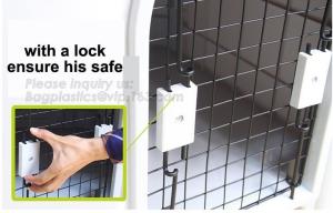 Quality House with lock ensure safe, Non-toxic, odorless, whether proof kennel, solid build, classic dog house, comfort of clean wholesale