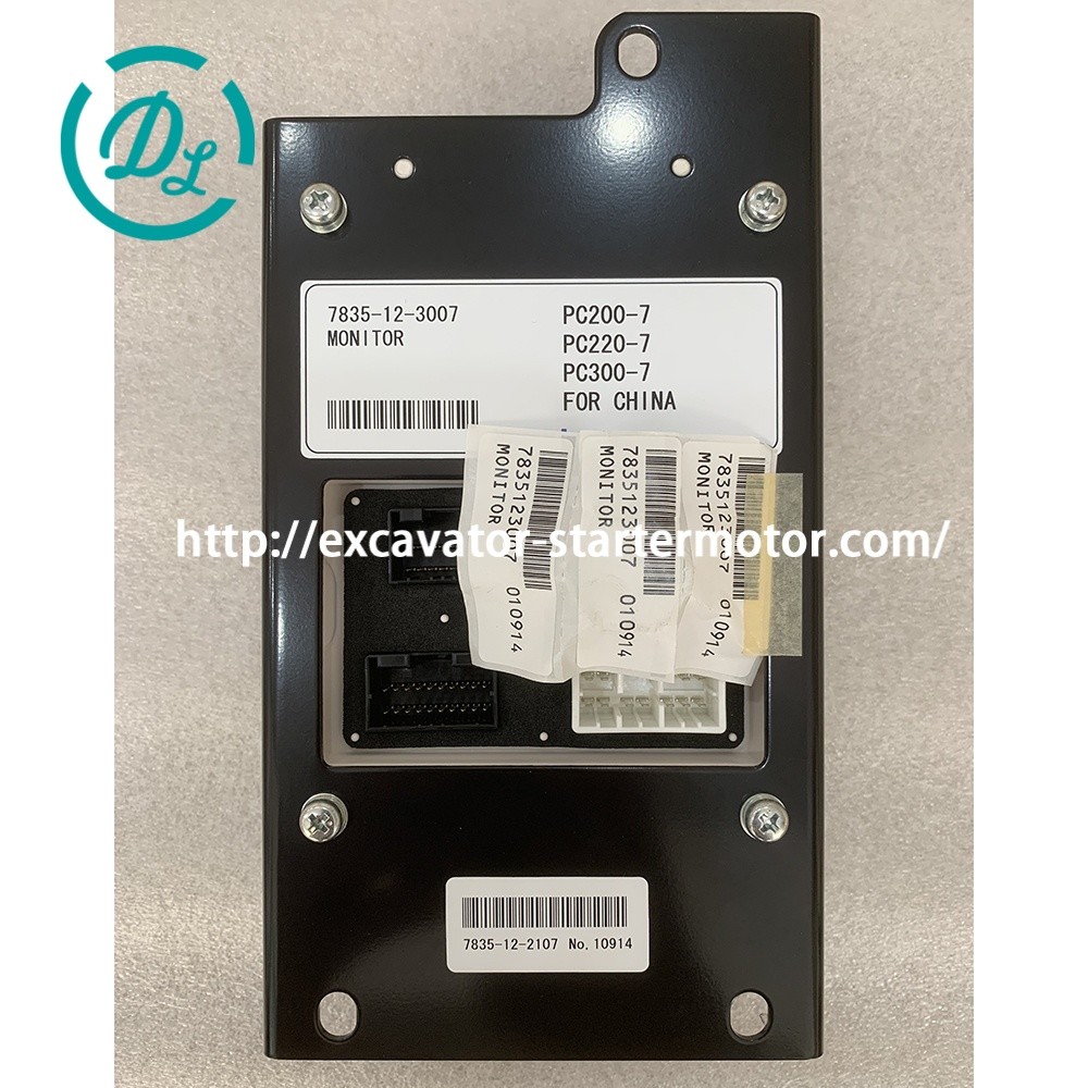 Komatsu Excavator 7835-12-3007 Monitor Display Panel PC200-7 PC300-7