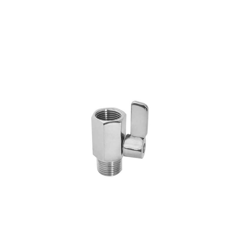 Stainless Steel Handle Female Male Threaded Manual Mini Ball Valve
