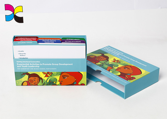 Toothpaste Structure Card Printing Services Set Full Colors Custom Lamination