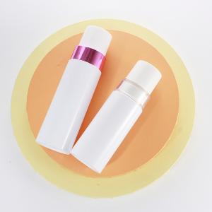 Quality 120ml 150ml Cylindrical Cosmetic Lotion Bottle Purple Pump wholesale