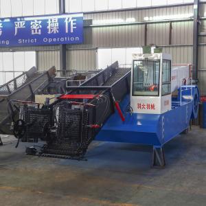 Quality Duckweed Sargassum Trash Skimmer Machines Discharge Water Hyacinth wholesale