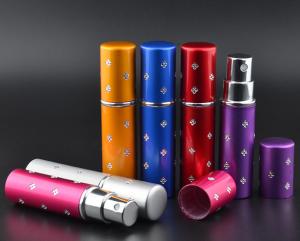 Quality Empty Small Perfume Atomiser Pocket , 5ml Thick Oil Perfume Travel Spray wholesale