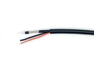 Quality Mini RG59P Bulk CCTV Cable Coax With 0.5mm2 Power Round Shape Camera Wire wholesale