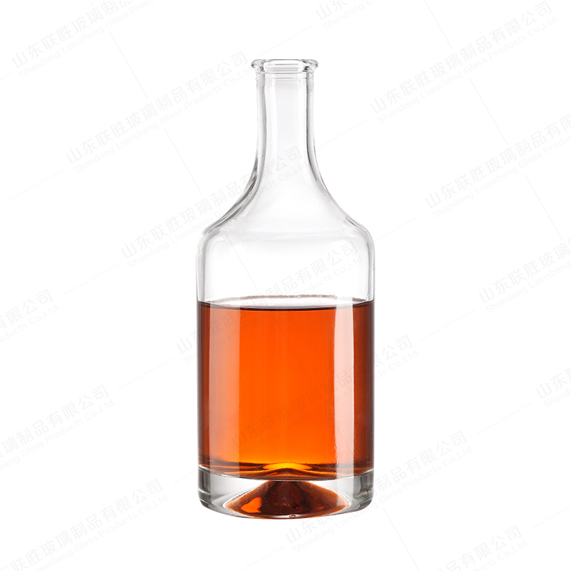 100ml 500ml 750ml Super Flint Cork Top Glass Bottles for Whiskey Gin Vodka Rum Liquor