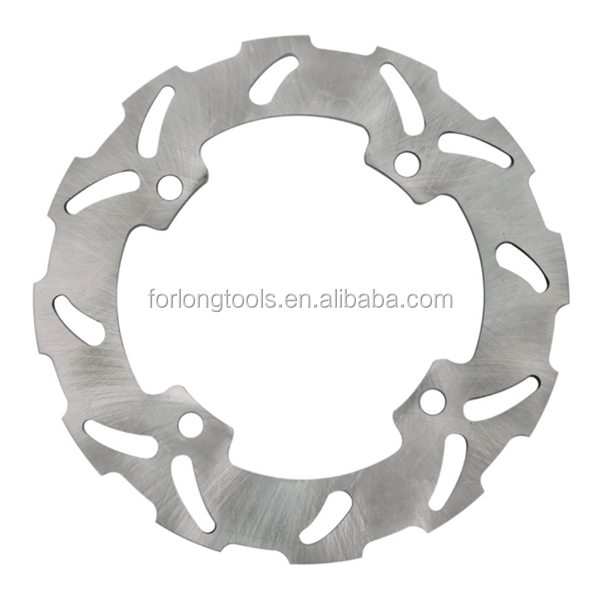 Lightweight 220mm Rear Brake Disc Rotor for Honda CR E 125 CR R 125 AX-1 250 Fixed Design 4 Mounting Holes 0.62kg