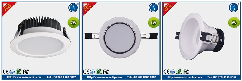 5 inch 15 watt led down light Wholesale