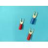 Buy cheap Insulated Locking 18Awg Cable Fork Terminal 1.6sqmm Red U Shaped from wholesalers