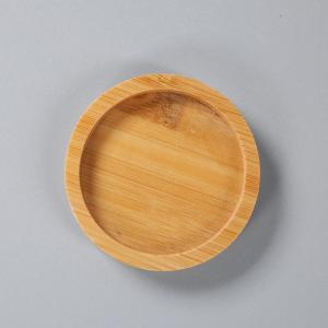 Quality Bamboo Wood Coasters Natural Wooden Coasters Bamboo Drink Cup Coasters Set for Coffee Table Hot Or Cold Drinks wholesale