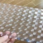 Blow Molding Processing Type Laser 3D Holographic Vinyl Film For Multi Lens