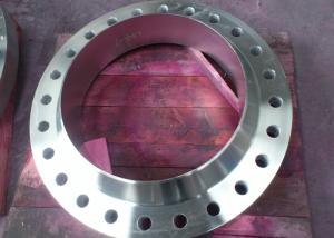 China PN20 - PN420 304 / 316 Forged Weld Neck Stainless Steel Pipe Flange WN RTJ Flanges on sale