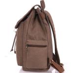 Female thick washed canvas backpack large-capacity leisure travel bag man bag