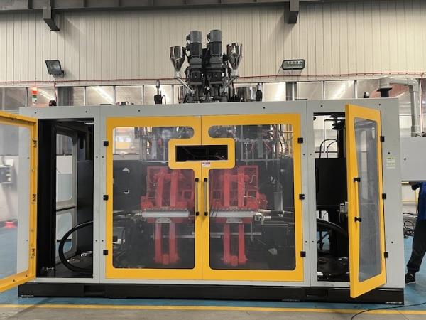 18.7KW Extrusion Blow Molding Machine With 10KW Head Heating Power And 0.28KW